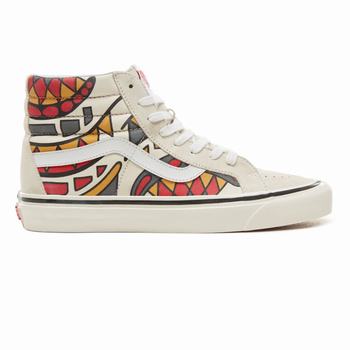 Férfi Vans Anaheim Factory Sk8-Hi 38 Magasszárú Cipő VA4570268 Fehér